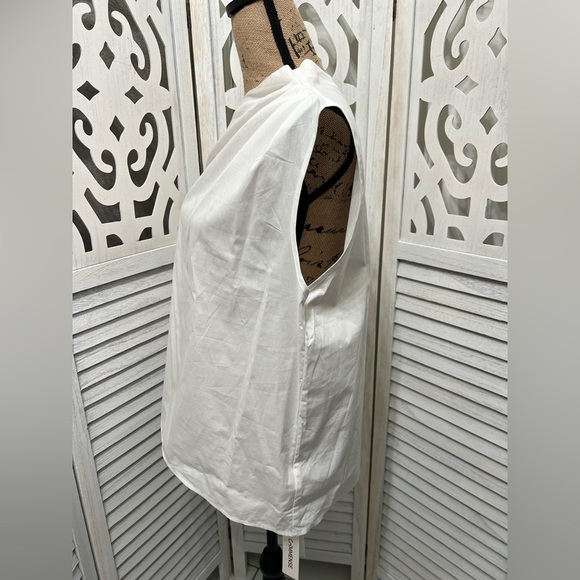 Commense White Asymmetrical Off Shoulder Blouse - Picture 9 of 11